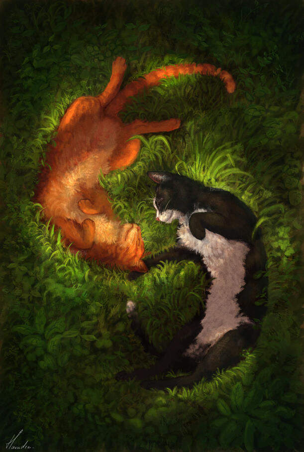 Us, in another universe, speedpainting