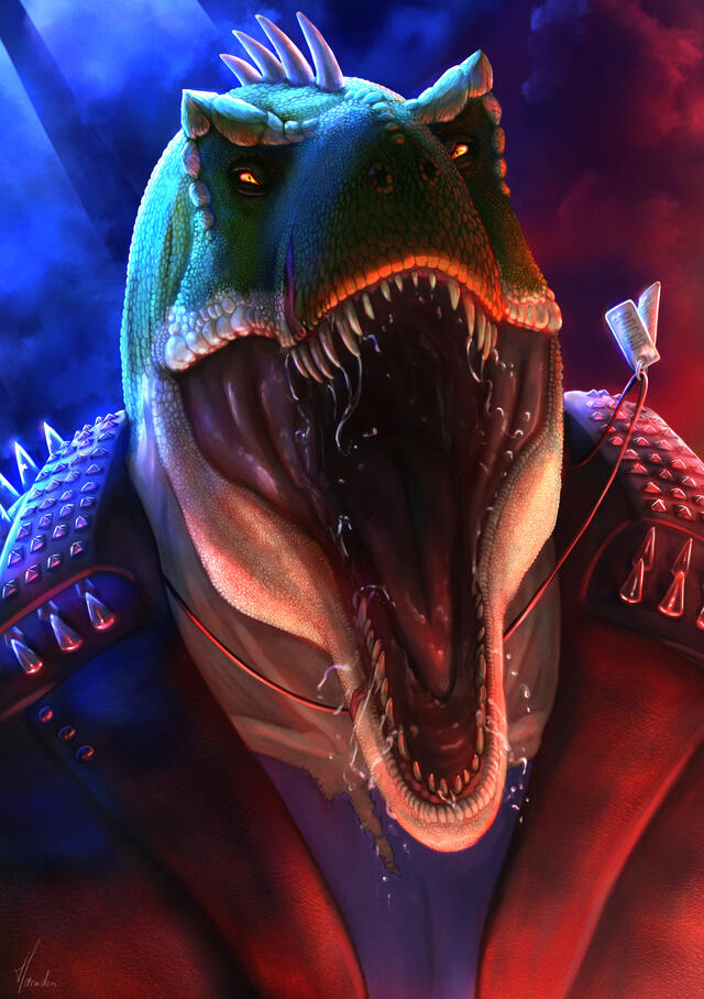 Roco, detailed portrait